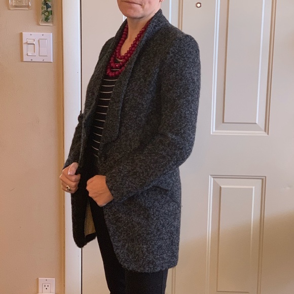 Gray Worsted Wool Jacket - Picture 5 of 7